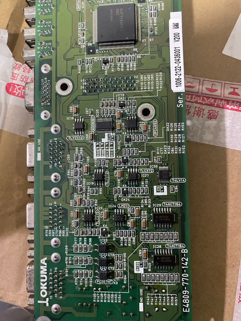 1 PC para OKUMA E4809-770-142-B usado E4809770142B 