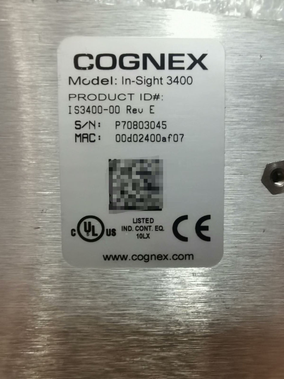 1PC 适用于 COGNEX IS3400-00 二手