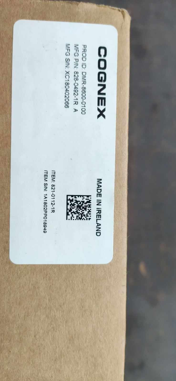 1 件适用于 COGNEX DMR-8600-0100 全新 mx4