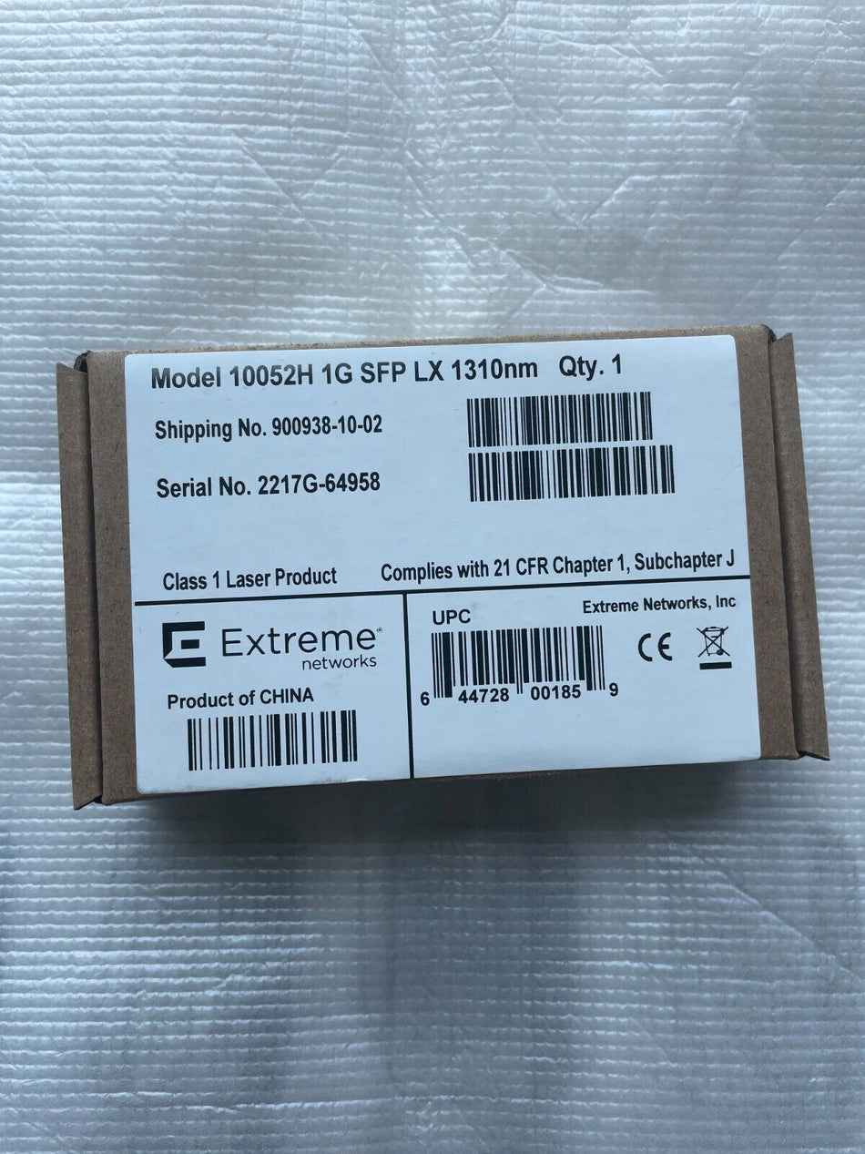 1 PC para Extreme Networks 10052H 1 GB