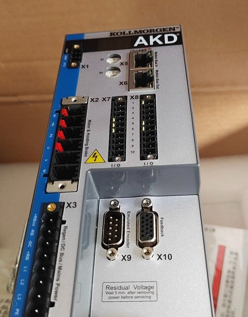 1 PC For KOLLMORGEN AKD-P01206-NBEC00 used AKDP01206NBEC00