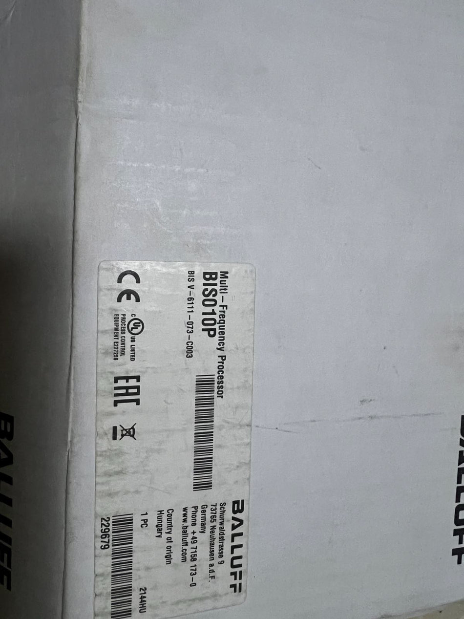 1 件适用于巴鲁夫 BIS V-6111-073-C003 全新 BIS V6111073C003 