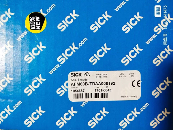 1pc  SICK Brand AFM60B-TDAA008192 New AFM60BTDAA008192 in stock