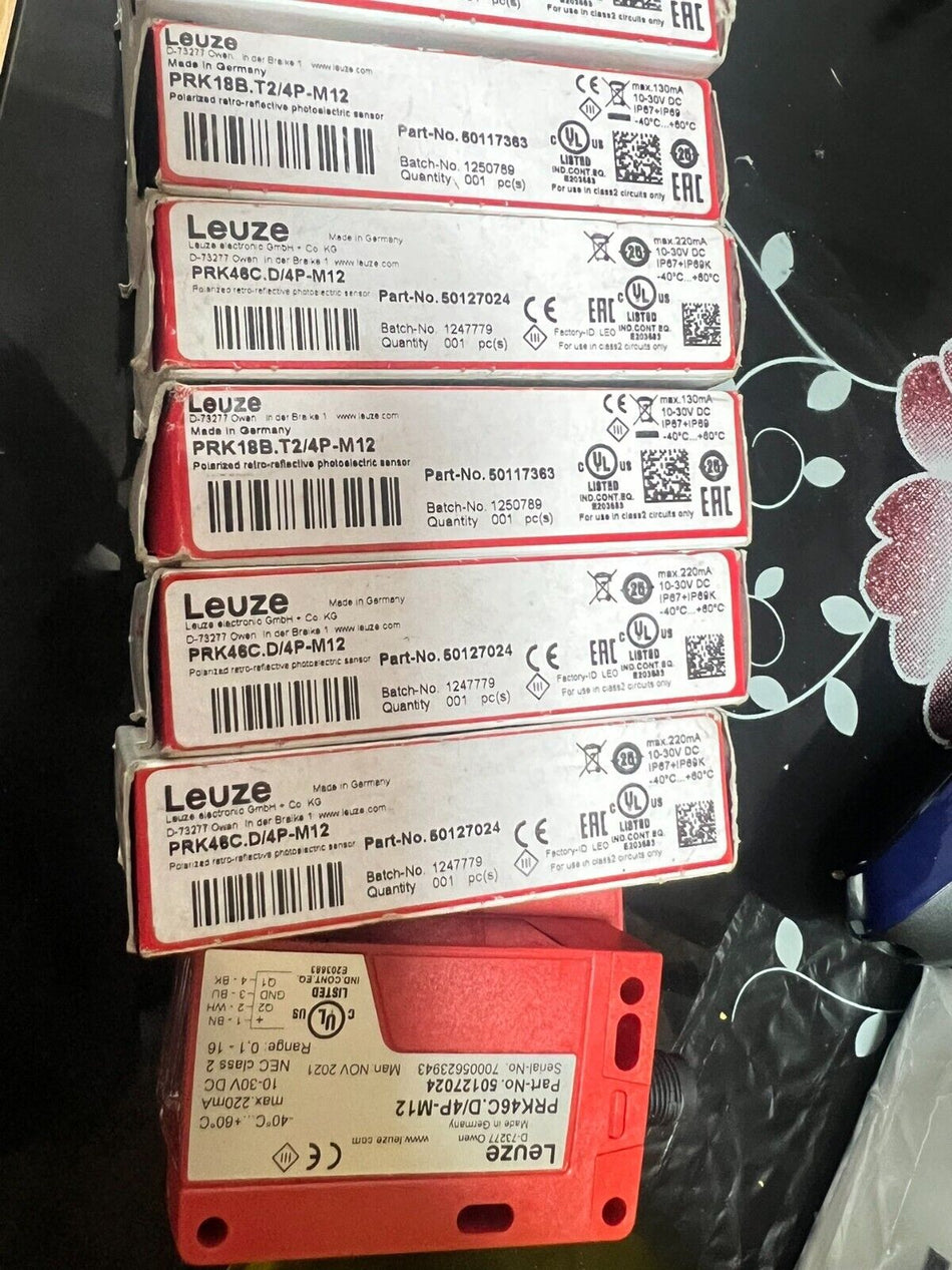 1PC para sensor Leuze PRK46C.D/4P-M12 NOVO PRK46CD4PM12 