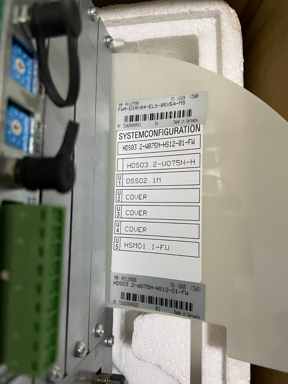 1PC For Rexroth HDS03.2-W075N-HS12-01-FW used HDS03.2W075NHS1201FW