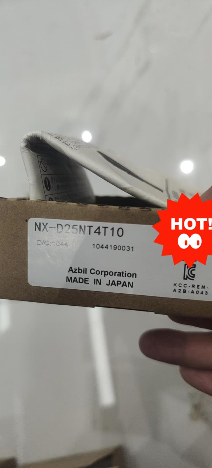 1 件适用于 AZBIL NX-D25NT4T10 全新 NXD25NT4T10 
