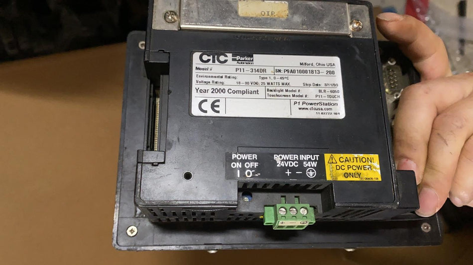 1 peça para Parker P11-314DR usado P11314DR