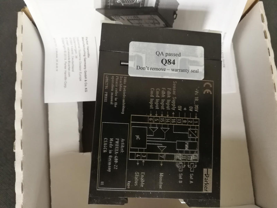 1PC para Parker PWDXXA-400 novo PWDXXA400