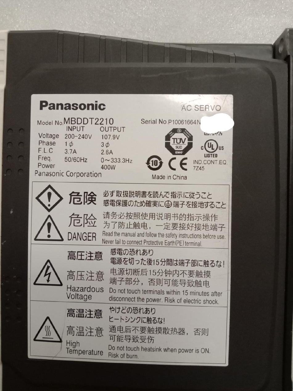 1 PC para Panasonic MSMD042P1S usado 