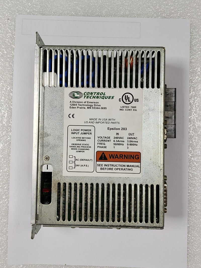 1PC for Control Techniques EB-203-00-000 used EB20300000