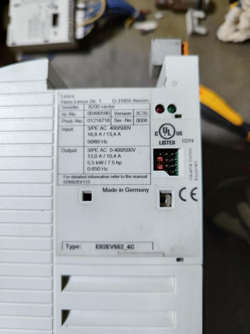 1PC for LENZE E82EV552_4C used E82EV5524C