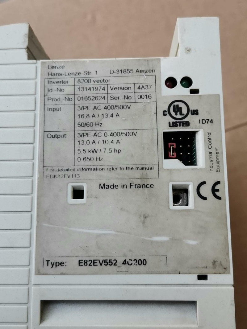 1PC for LENZE E82EV552-4C200 used E82EV5524C200