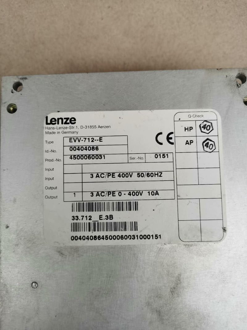 1PC for LENZE EVV-712-E used EVV712E