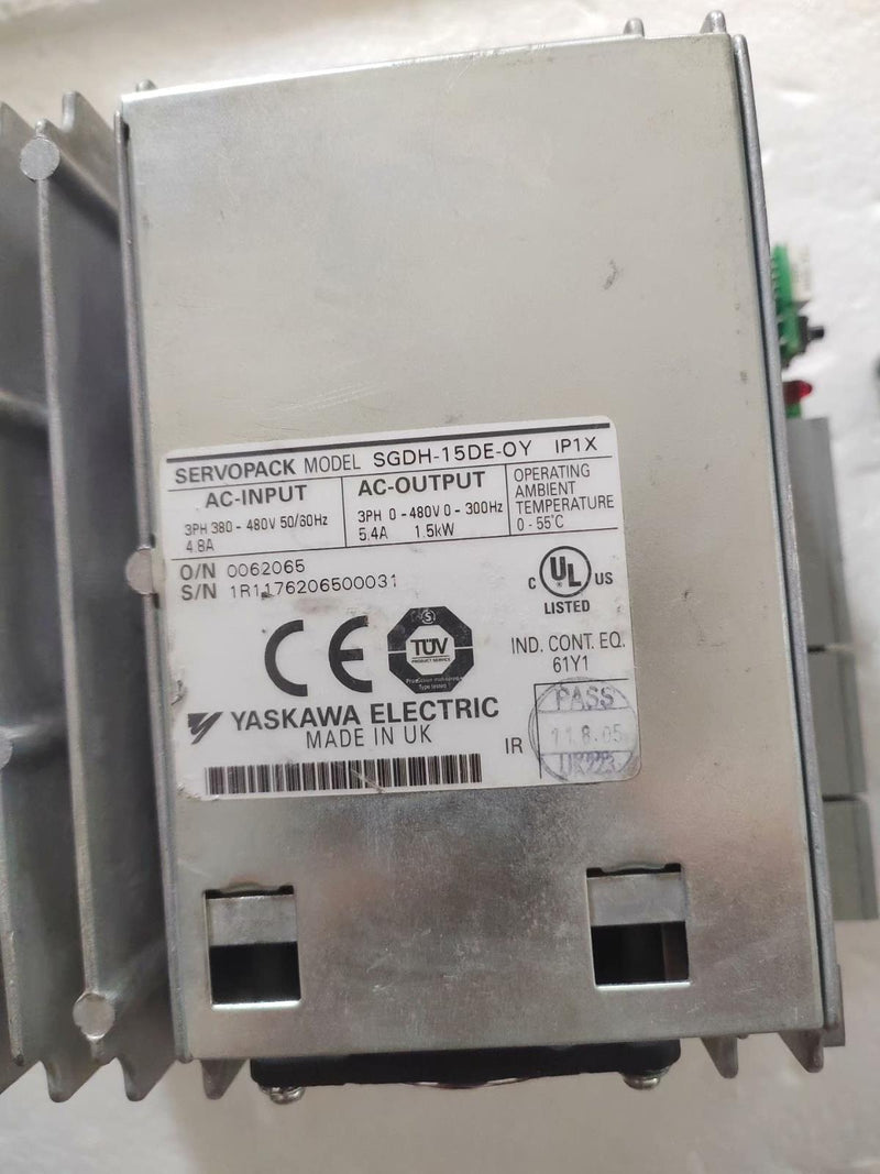 1PC for Yaskawa SGDH-15DE-OY used SGDH15DEOY