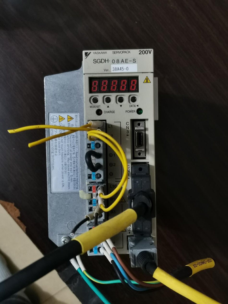 1PC for Yaskawa SGDH-08AE-S used SGDH08AES