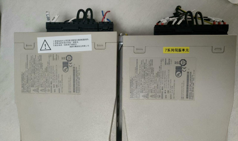 1 peça para Yaskawa SGD7S-5R5A00A002 usado SGD7S5R5A00A002