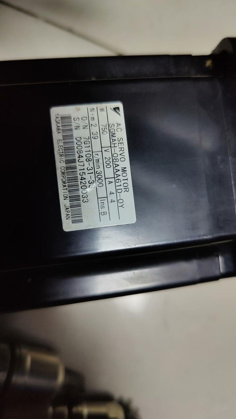 1PC for Yaskawa SGMAH-08AAA61D-OY used SGMAH08AAA61DOY