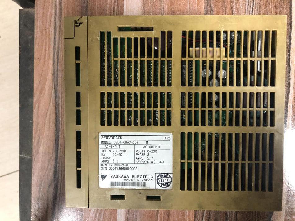 1PC for Yaskawa SGDM-08AC-SD2 used SGDM08ACSD2