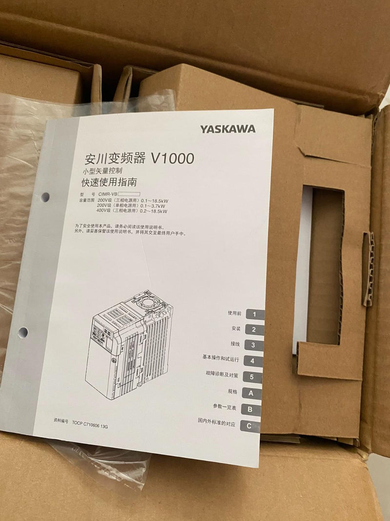 1PCS Yaskawa CIMR-VB4A0018FBA new CIMRVB4A0018FBA