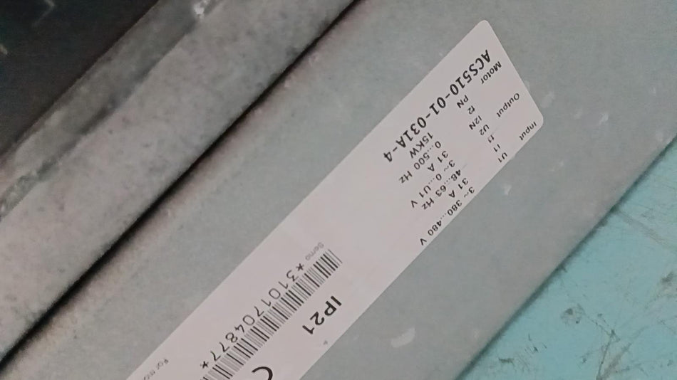1PC para ABB ACS510-01-031A-4 Usado ACS51001031A4