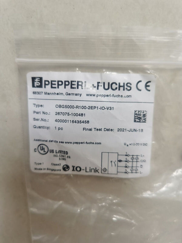 1PC for P+F OBG5000-R100-2EP1-IO-V31 new OBG5000R1002EP1IOV31 in mx stock