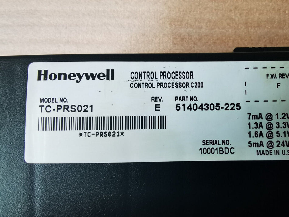 1 PC para HONEYWELL TC-PRS021/E usado TCPRS021 em stock mx