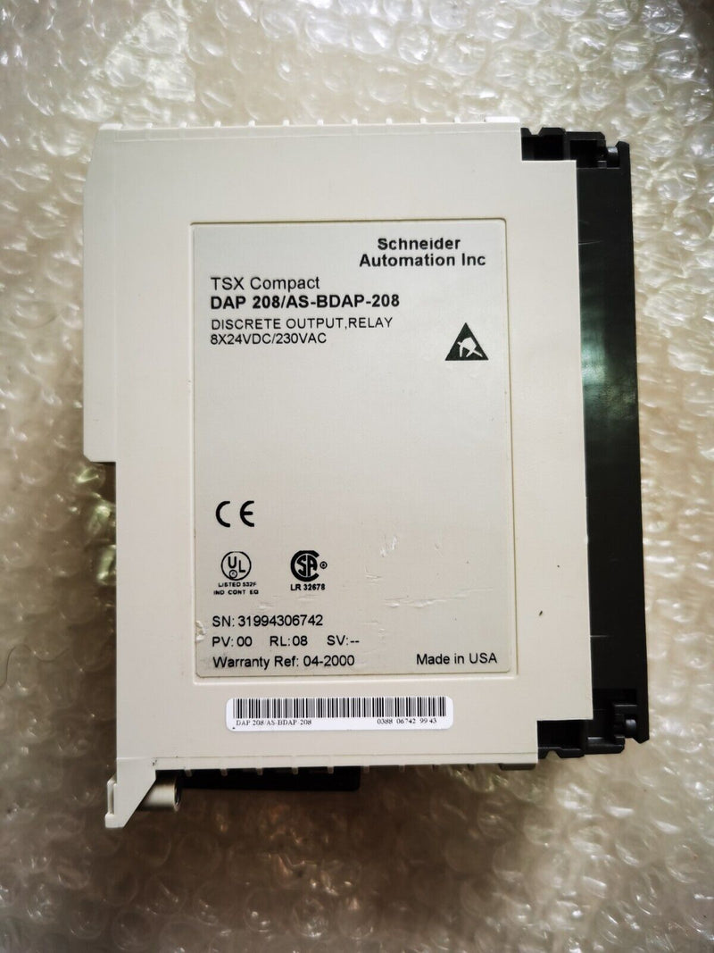 1PC for Modicon AS-BDAP-208 used ASBDAP208 in mx stock