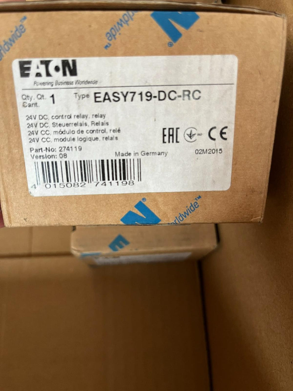 1 PC para EATON EASY719-DC-RC novo EASY719DCRC