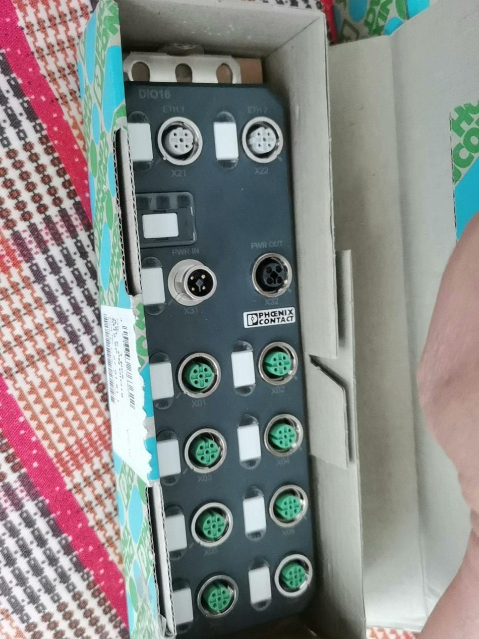 1 peça para Phoenix AXL E PN DIO16 M12 6P 2701511 novo