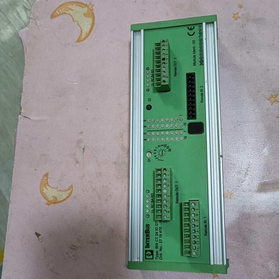 1 PC para Phoenix IBS CT 24 IO GT-T 2719470 usado 