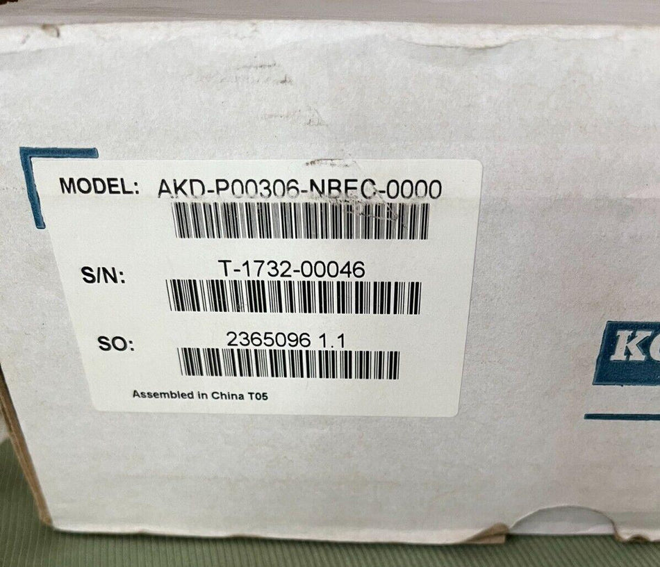 1PC For Kollmorgen AKD-P00306-NBEC-0000 new AKDP00306NBEC0000