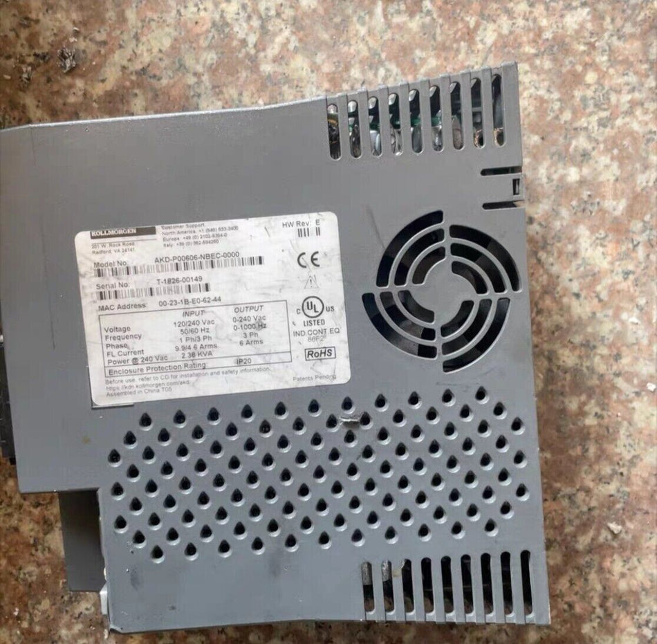 1PC For Kollmorgen AKD-P00606-NBEC-0000 used AKDP00606NBEC0000