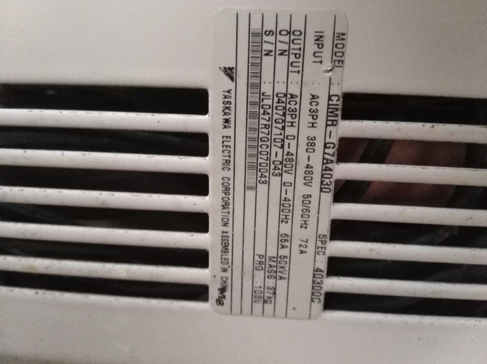 1PC For YASKAWA CIMR-G7A4030 used CIMRG7A4030