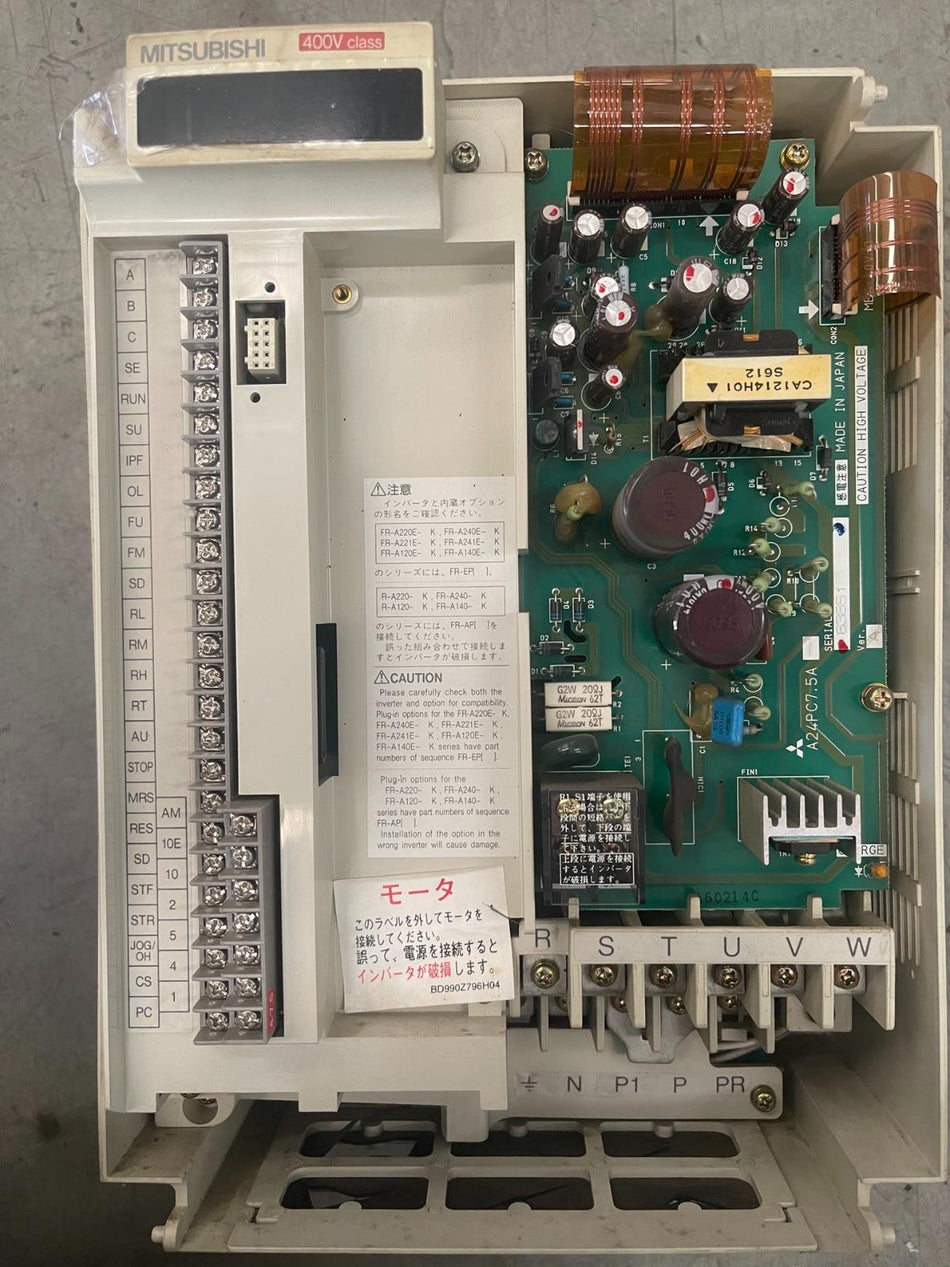 1PC For MITSUBISHI FR-A240E-7.5K used