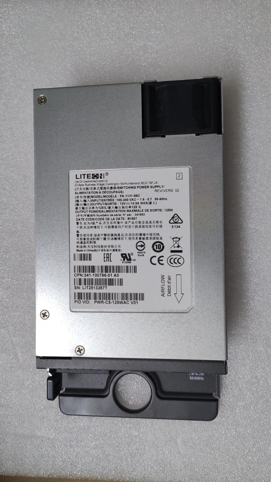1 件适用于思科 PWR-C5-125WAC 全新 PWRC5125WAC 