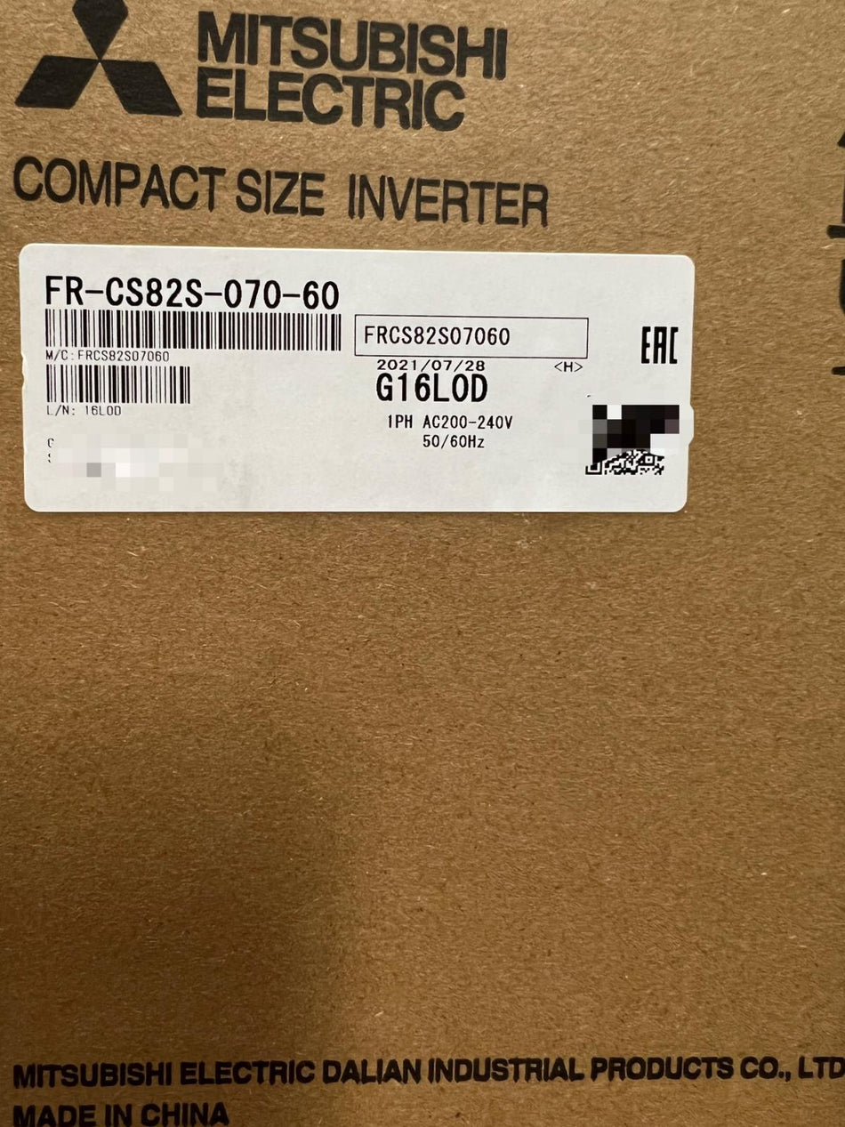 1 件适用于三菱 FR-CS82S-070-60 全新
