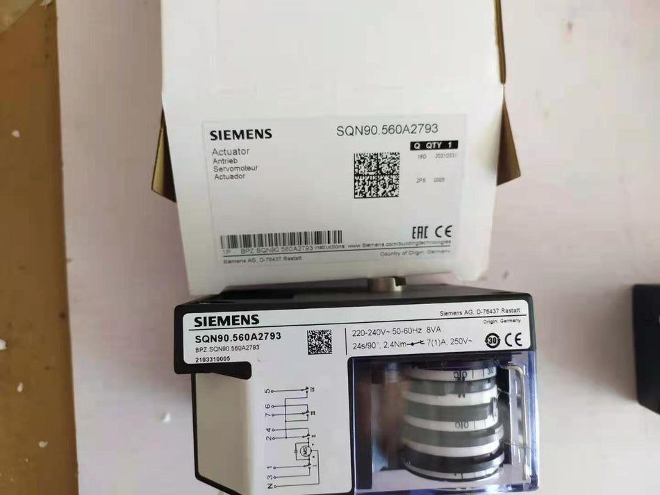 1 peça para SIEMENS SQN90.560A2793 novo SQN90560A2793