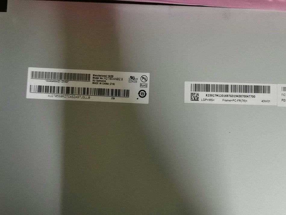 1 peça para LCD M270DAN02.8 novo M270DAN028