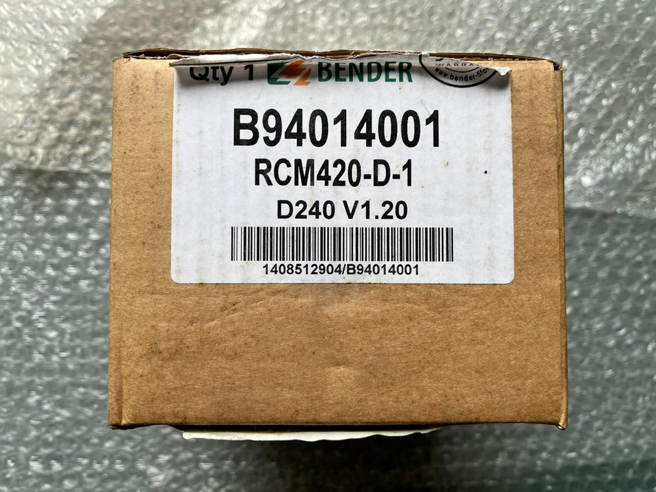 1PC para BENDER RCM420-D-1 novo RCM420D1