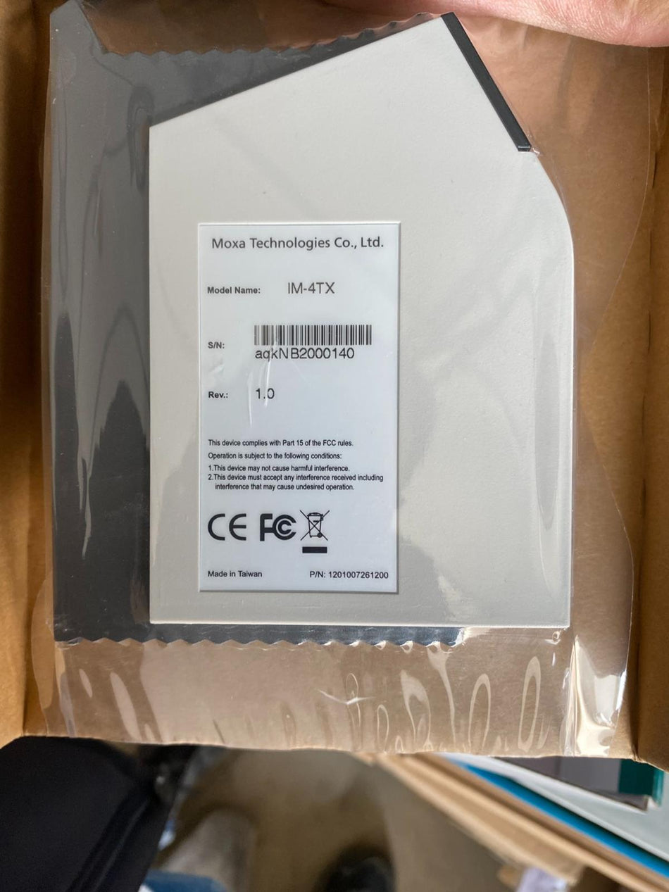 1PC para moxa IM-4TX novo IM4TX