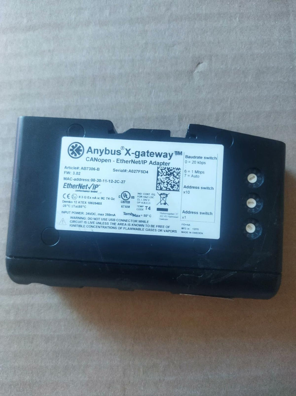 1PC para ANYBUS AB7306-B usado AB7306B