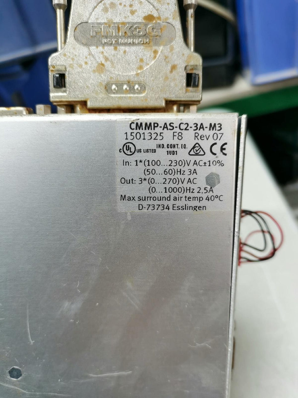 1PC para Festo CMMP-AS-C2-3A-M3 usado CMMPASC23AM3