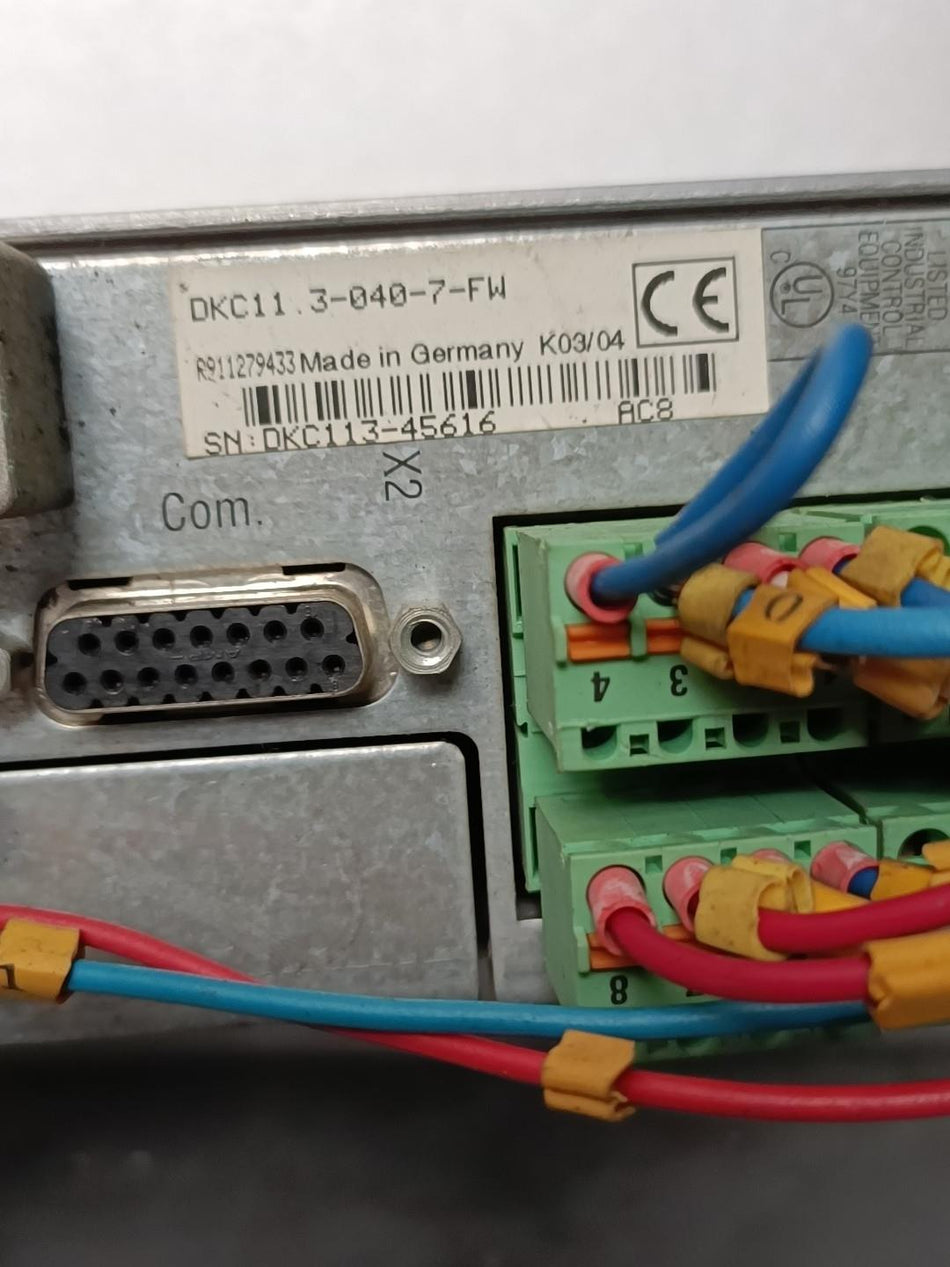 1PC FOR Rexroth DKC11.3-040-7-FW USED mx1