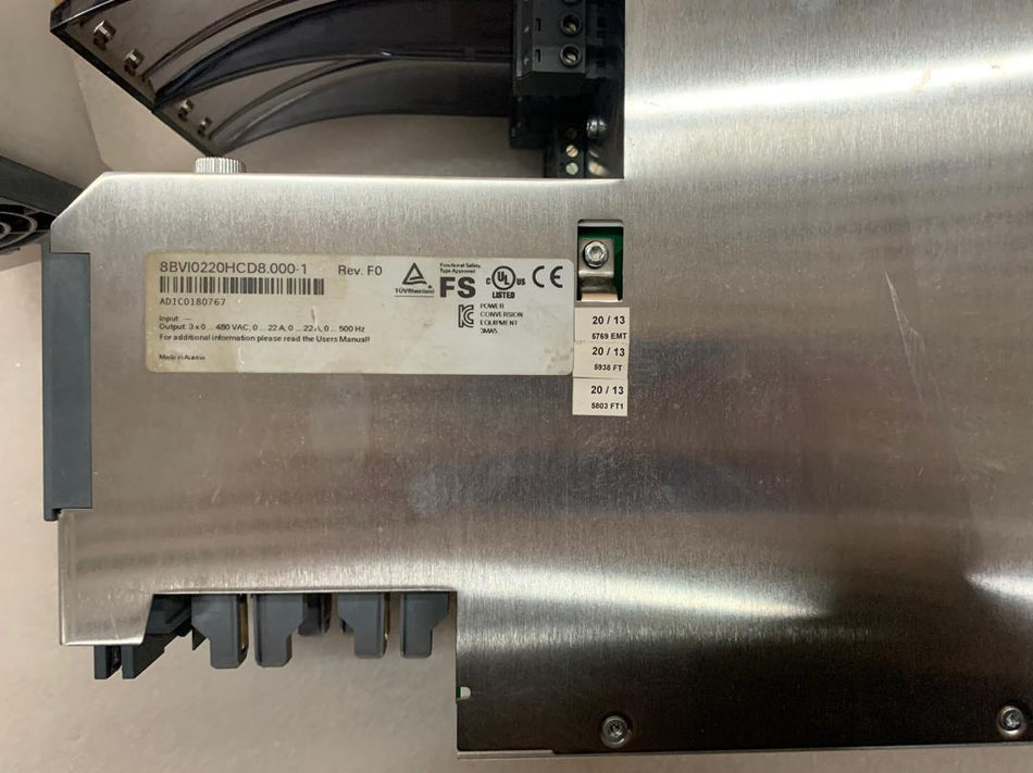 1PC 适用于 B&amp;R 8BVI0220HCD8.000-1 二手 8BVI0220HCD8.0001 