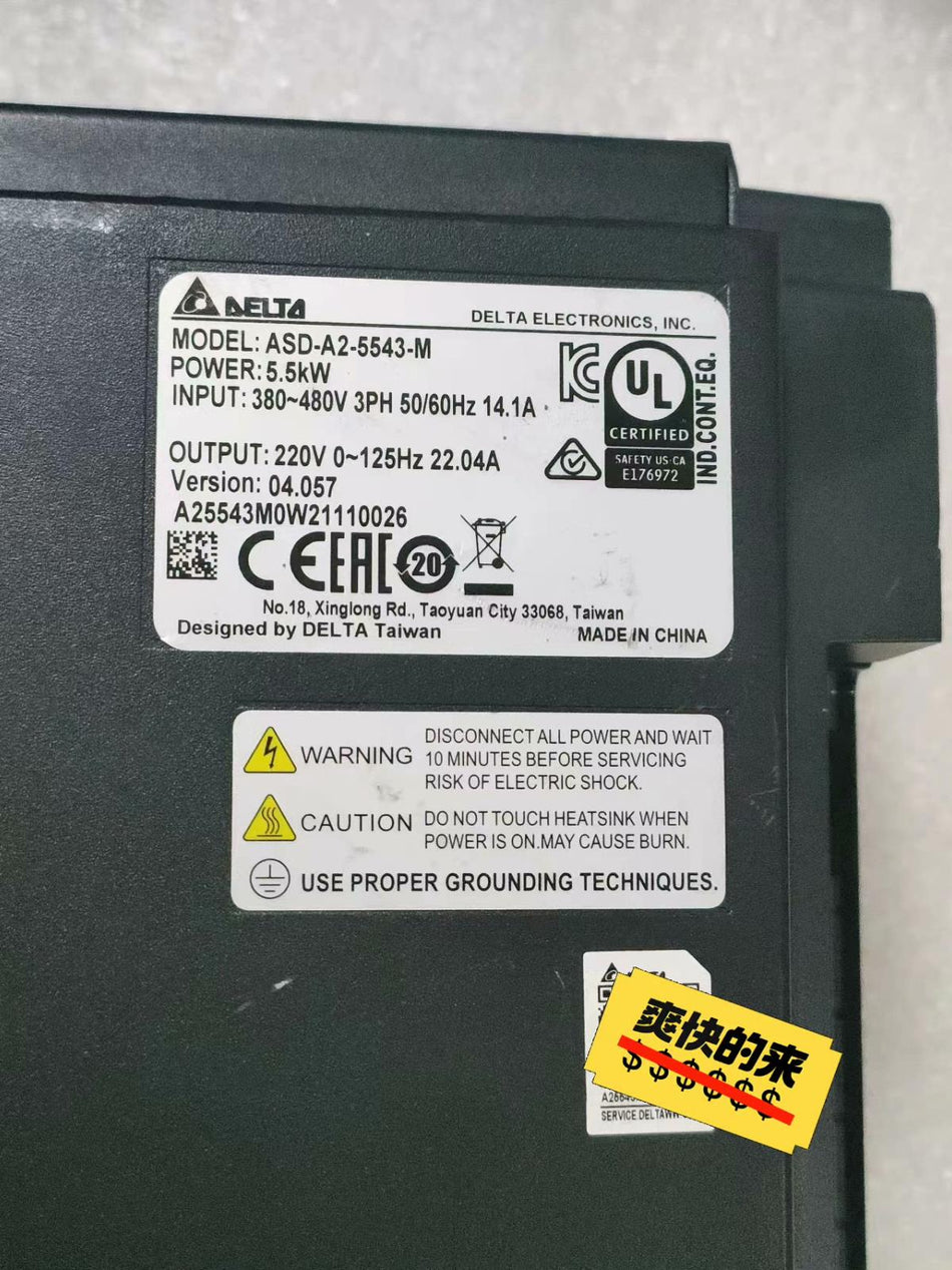 1PC para DELTA ASD-A2-5543-M usado mx4