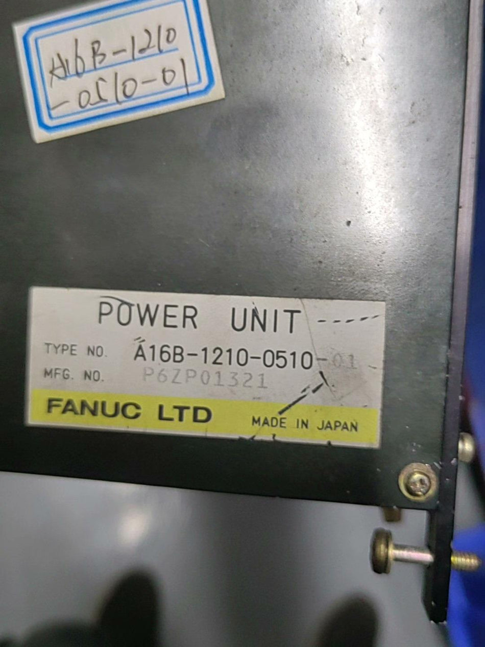 1PC 适用于 FANUC A16B-1210-0510-01 二手 A16B1210051001 