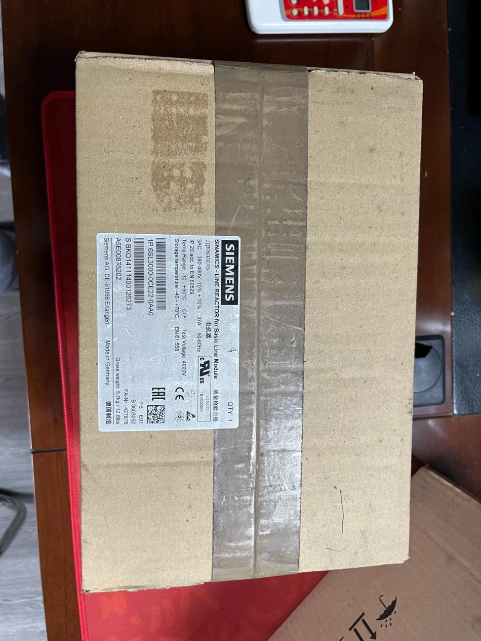 1PC para Siemens 6SL3000-0CE22-0AA0 novo 6SL30000CE220AA0