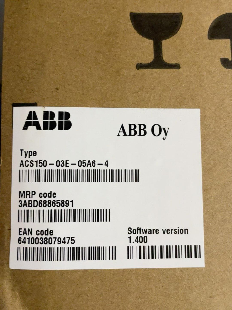 1PC para ABB ACS150-03E-05A6-4 novo ACS15003E05A64