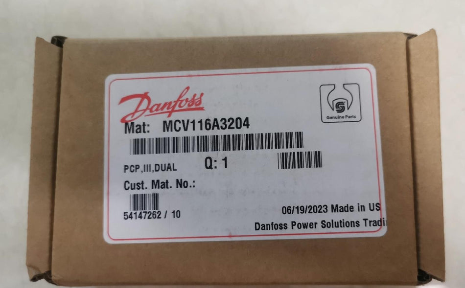 1PC para DANFOSS MCV116A3204 novo