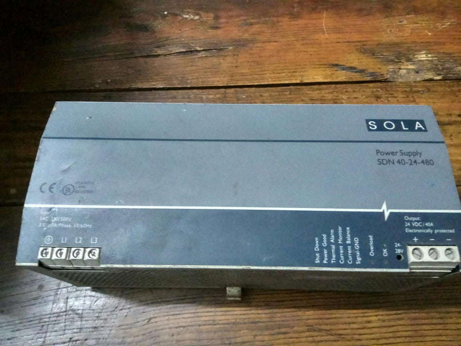 1PC para SOLA SDN40-24-480 usado SDN4024480